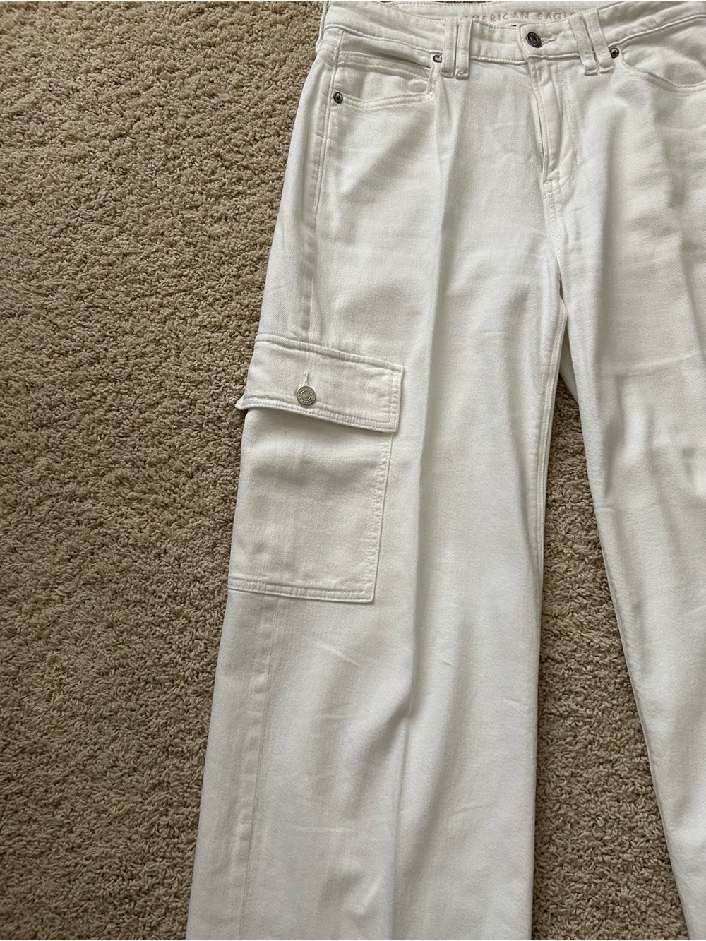 American Eagle Super High-Rise Baggy Wide Leg - Picture 3 of 9